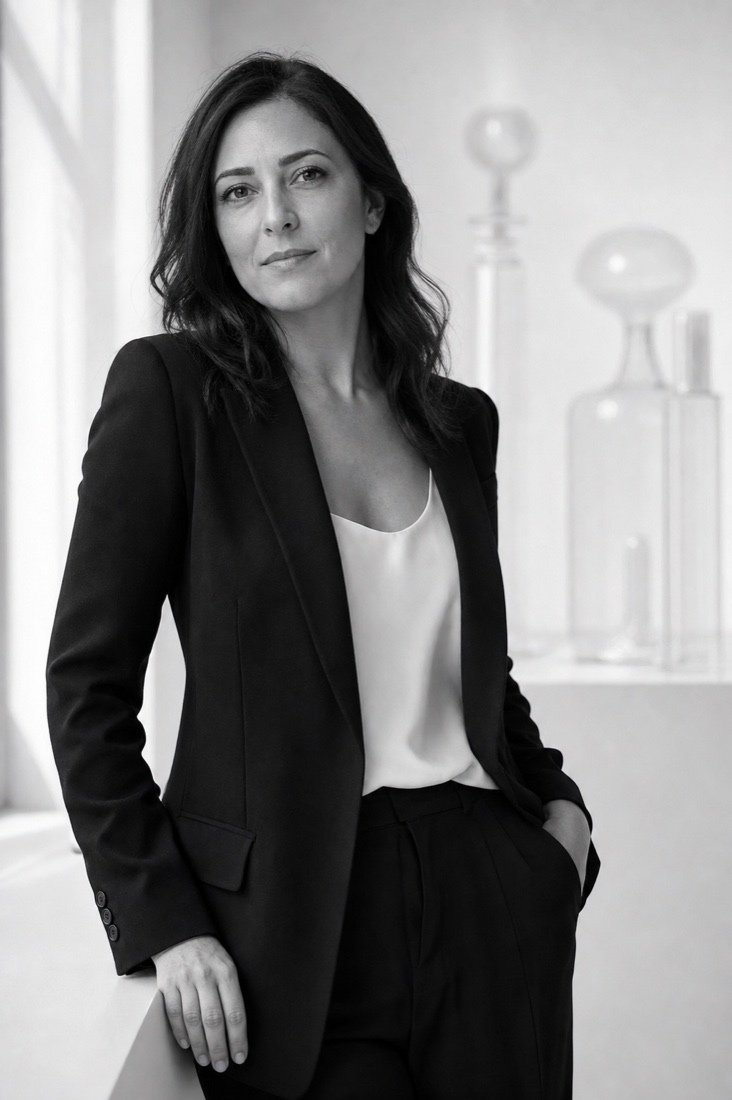Elena Moretti, Founder · Fragrance Growth Director at ScentGrowth